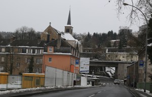 Driving through Luxembourg